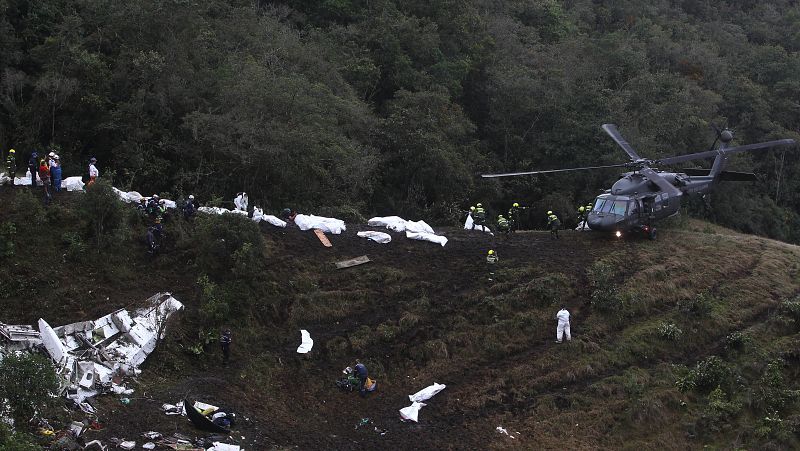 El avión del Chapecoense en el que murieron 71 personas volaba sin seguro