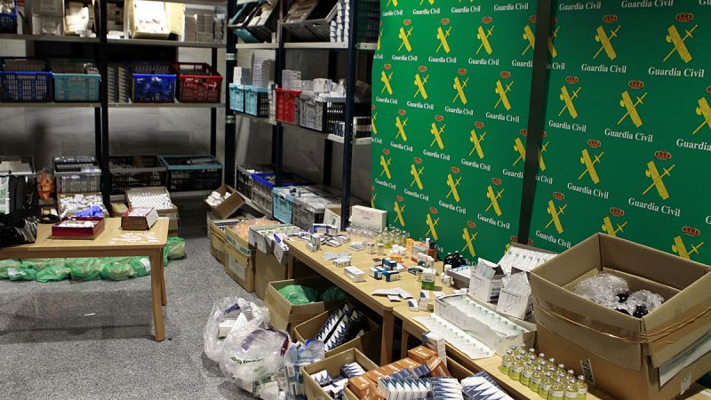 Detenidas 14 personas de una red dedicada al tráfico de anabolizantes y liderada por culturistas