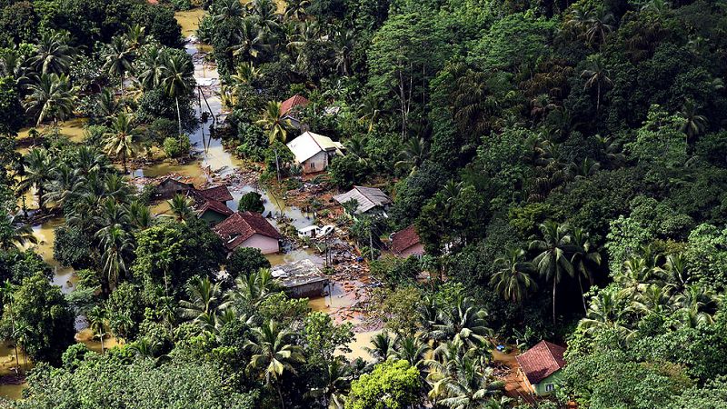 La lluvias dejan ya 180 muertos y más de un centenar de desaparecidos en Sri Lanka