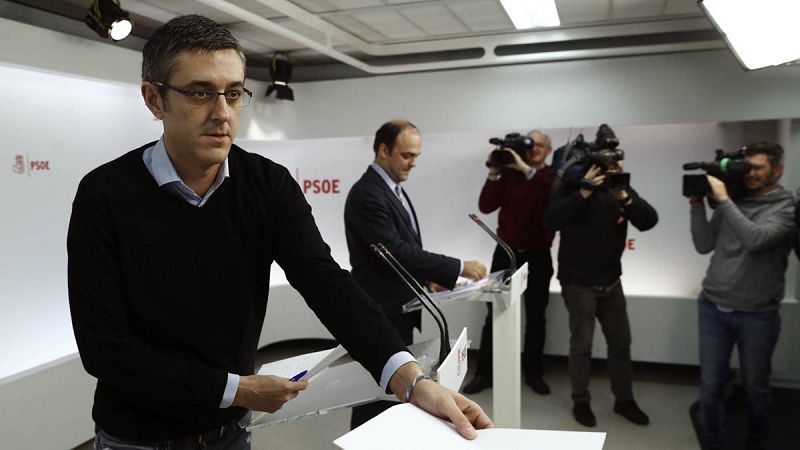 Madina y José Carlos Díez renuncian a defender su ponencia en el 39º Congreso del PSOE
