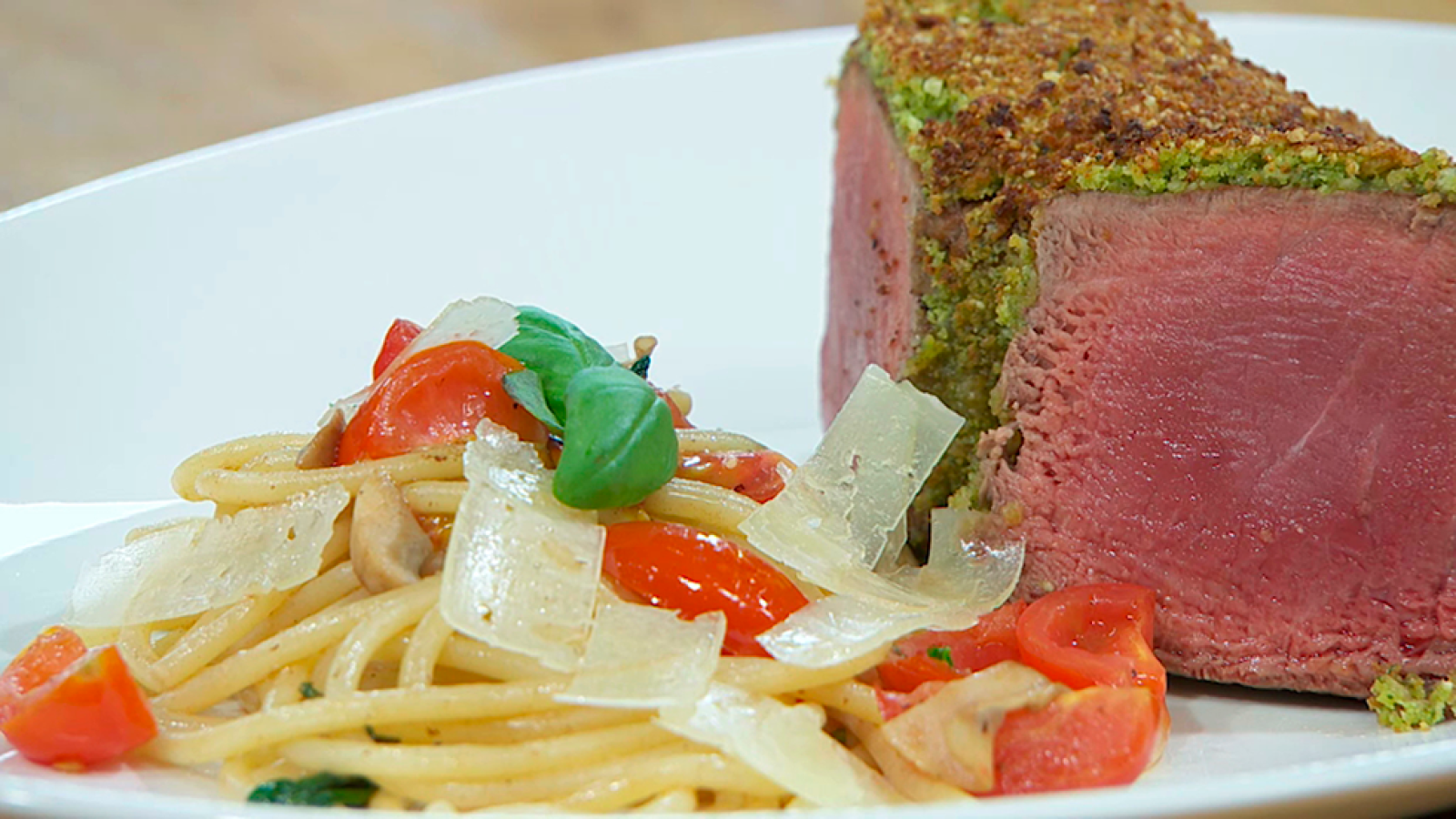 Torres en la cocina - Solomillo de ternera al pesto