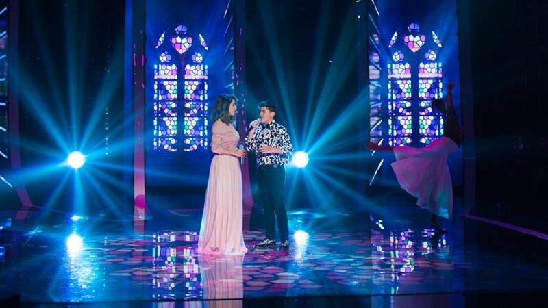 Ruth Lorenzo y Oscar Cantalejo "El Mini Pavarotti" ganan Fantastic Duo con su "Hallelujah"