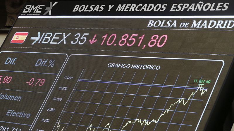 El IBEX sube un 1,53% en mayo y cierra cerca de los 10.900 puntos