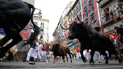Los toros de Victoriano corrieron el mejor encierro de los Sanfermines de 2016