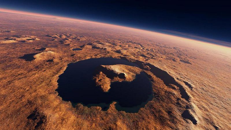 El rover Curiosity descubre evidencias de un lago estratificado en el Marte primitivo