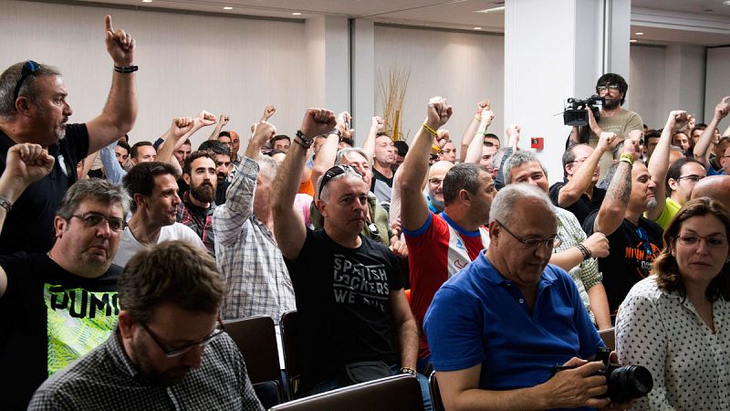 Los sindicatos de la estiba convocan otros cinco días de huelga en los puertos durante el mes de junio