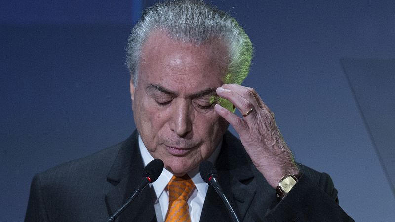 La detención de un intermediario de Temer agrava la situación del presidente brasileño