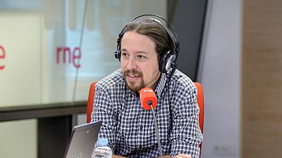Las mañanas de RNE - Iglesias considera una falta de respeto que Rajoy no esté en el debate de la moción - Escuchar ahora