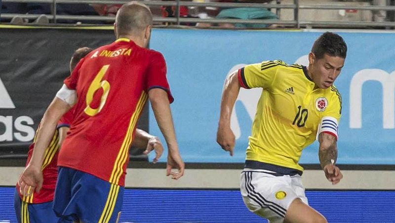 Así te hemos contado el España 2-2 Colombia