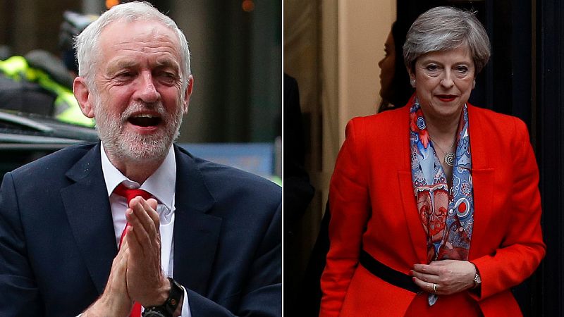 Análisis | La cruz de May y la cara de Corbyn: Reino Unido se sume en la incertidumbre