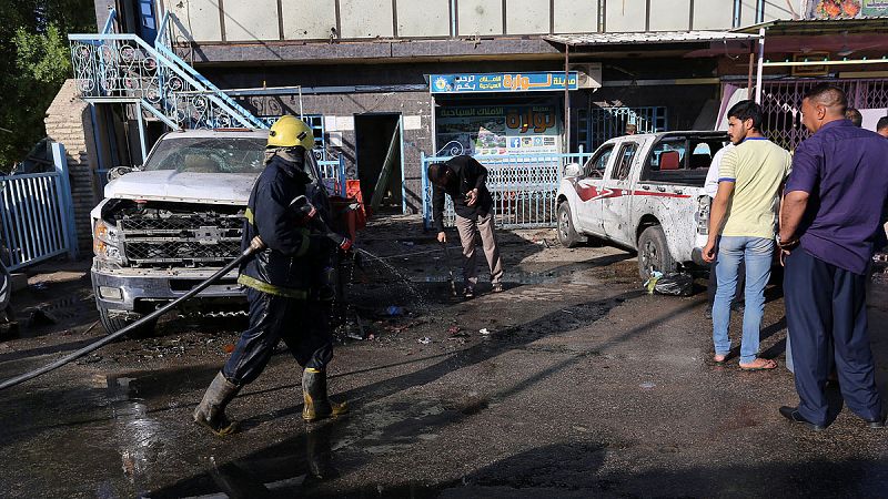 Al menos 29 muertos en dos atentados suicidas en el centro de Irak