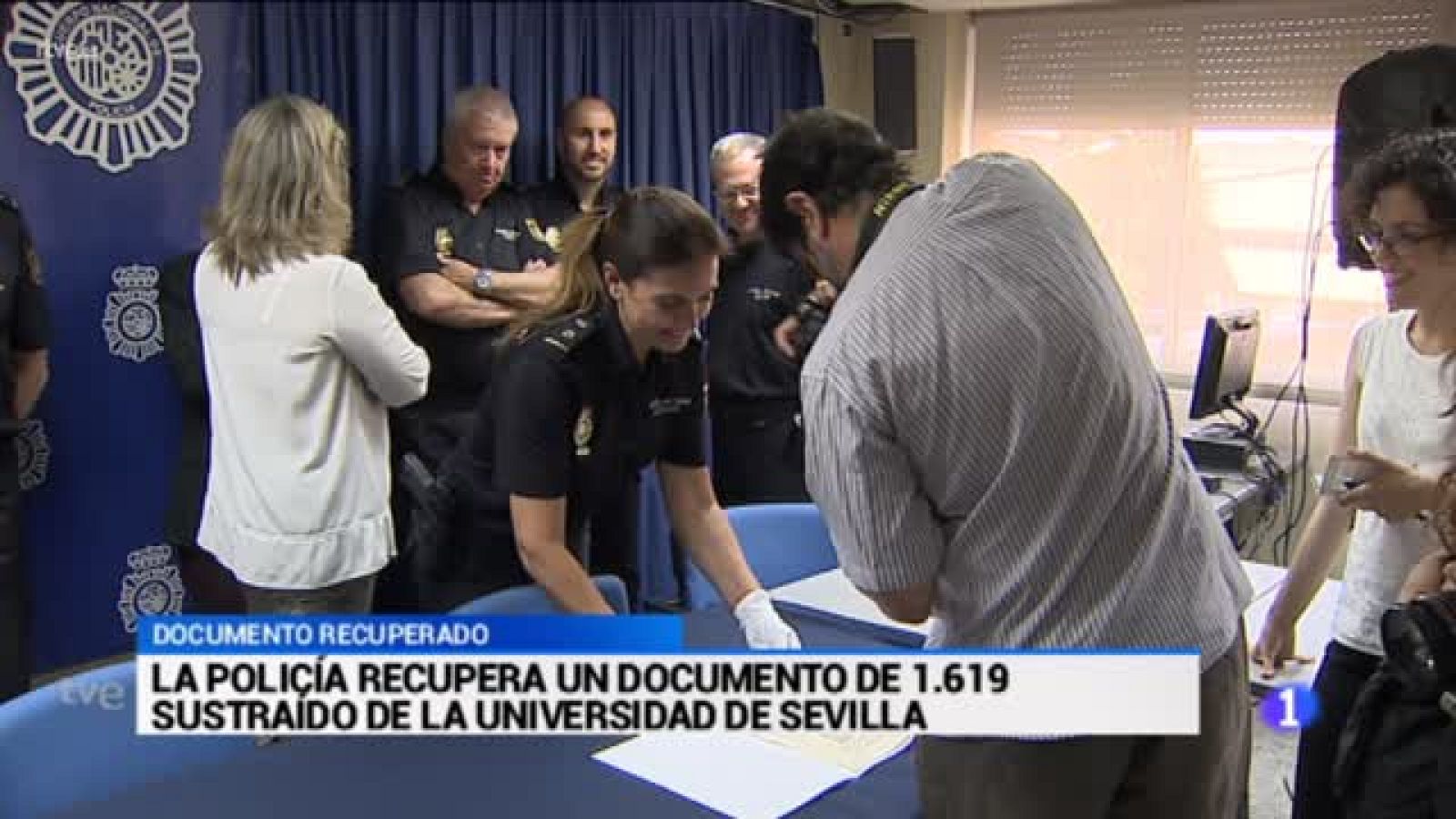 La Universidad de Sevilla ya tiene en su poder el documento de 1619 que había sido sustraído. | Ver