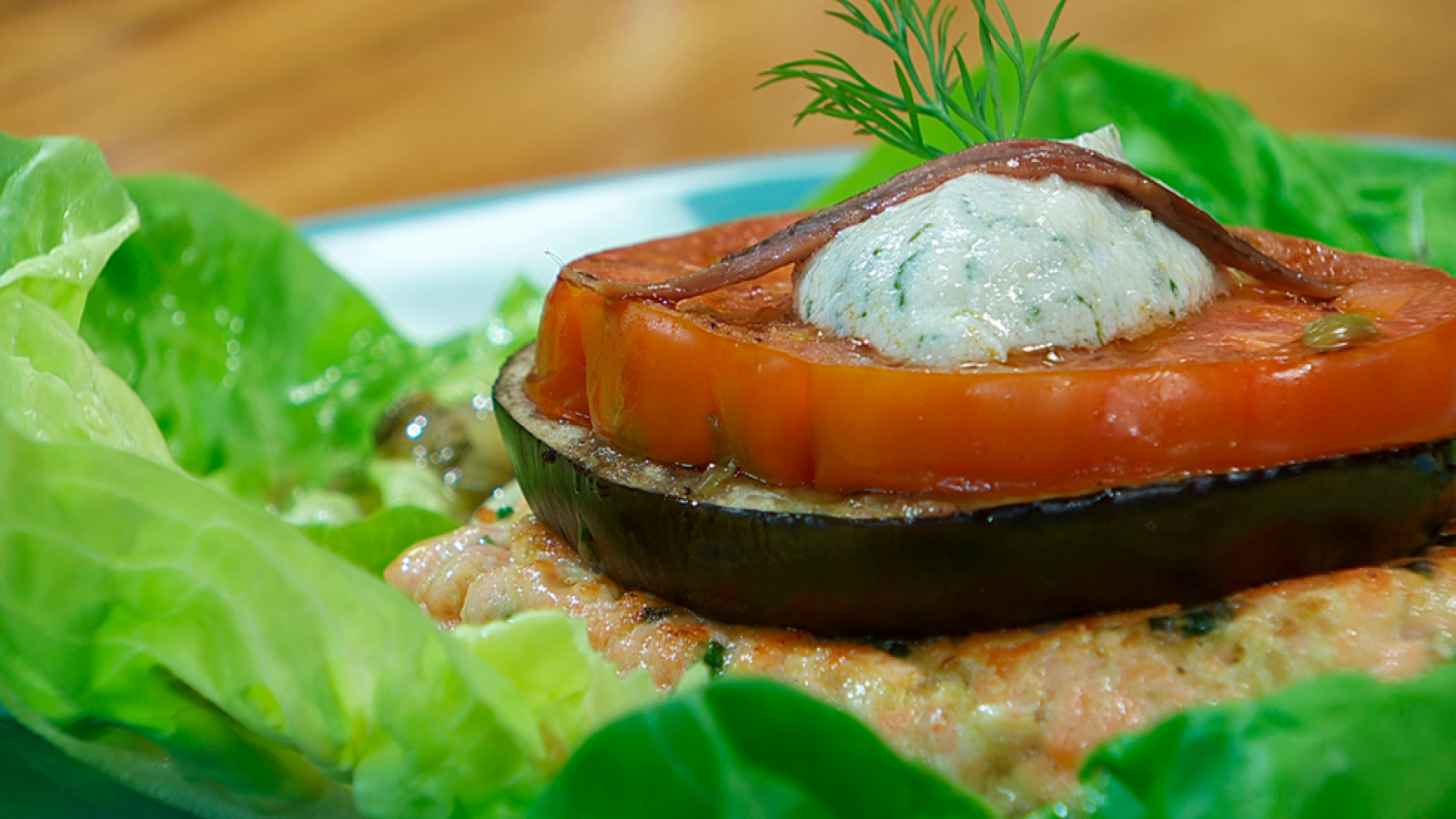 Torres en la cocina - Hamburguesa de salmón