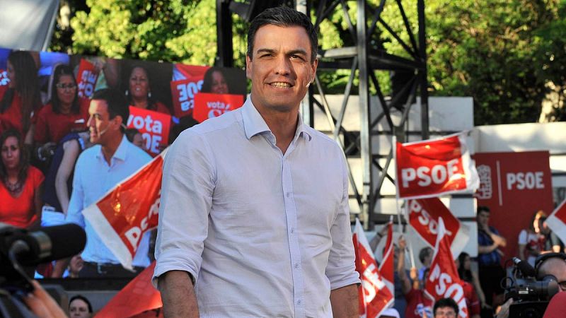 Snchez llama a Podemos y Ciudadanos a conseguir una mayora parlamentaria "cuanto antes"