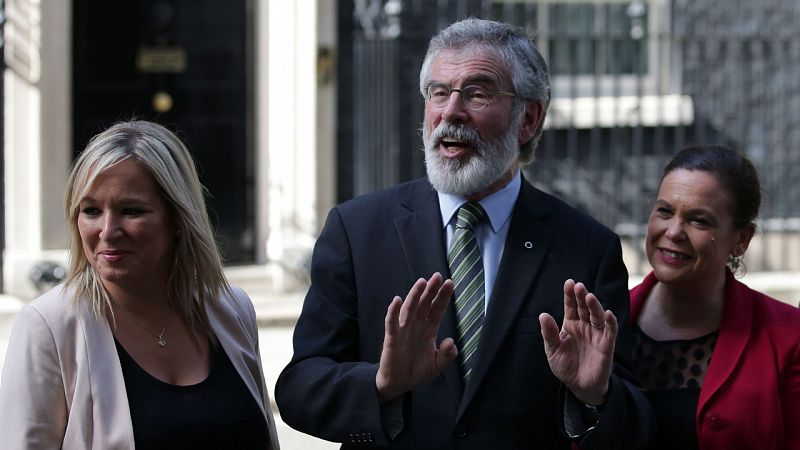 El Sinn Fein advierte que el pacto de May y los unionistas afectaría a la paz en el Ulster