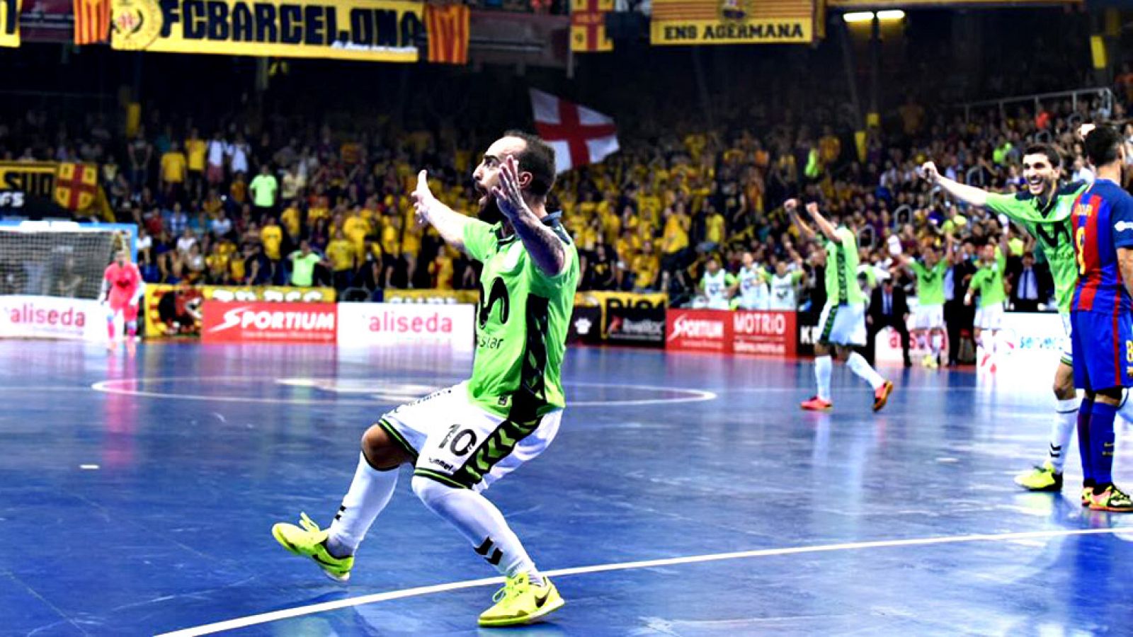 El equipo madrileño se impone 1-6 en Barcelona y llevará la final de la LNFS al quinto y definitivo partido.