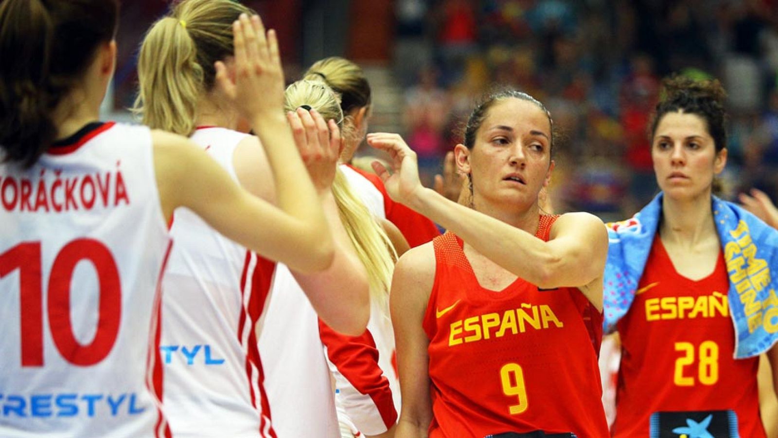 España pierde ante la República Checa, anfitrionas del Eurobasket femenino (67-63) - Baloncesto en RTVE | Ver