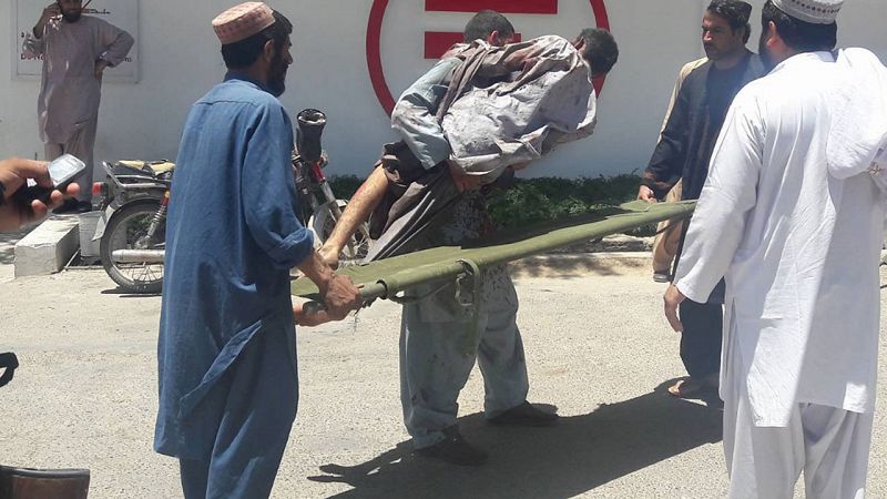 Al menos 34 muertos en un atentado suicida talibán contra una sucursal bancaria en el sur de Afganistán
