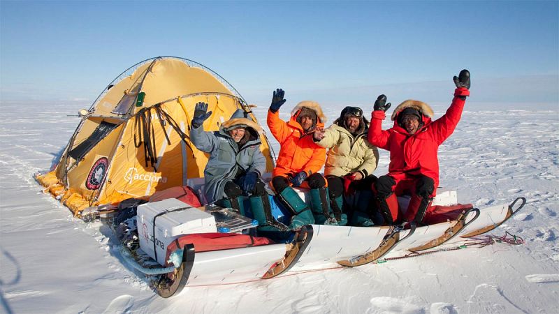 La expedición Trineo de Viento en Groenlandia culmina con éxito