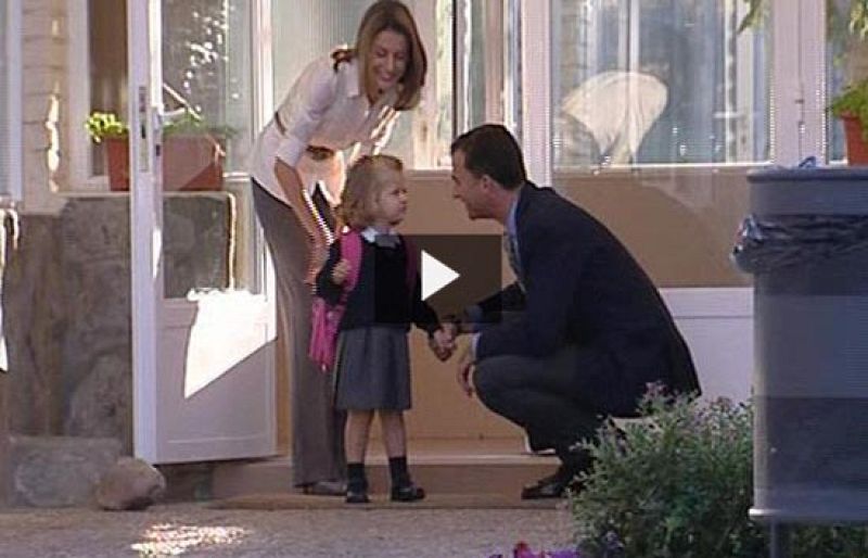 La Infanta Leonor: "Empiezo el cole de mayores"