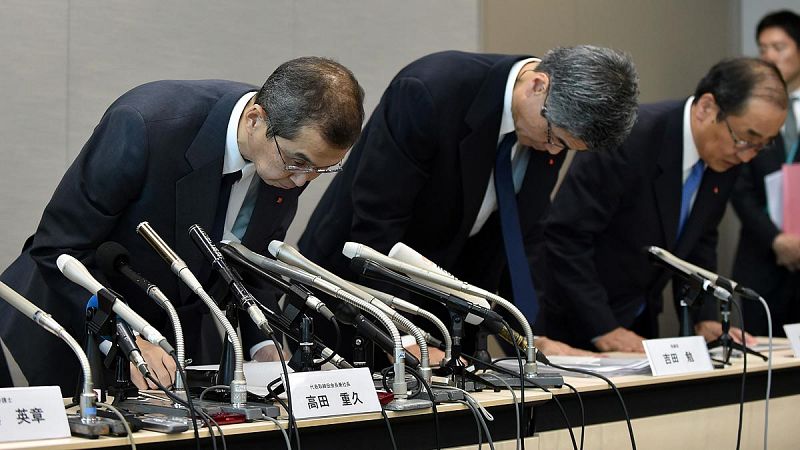Takata declara la mayor quiebra de Japón por los fallos de los airbag