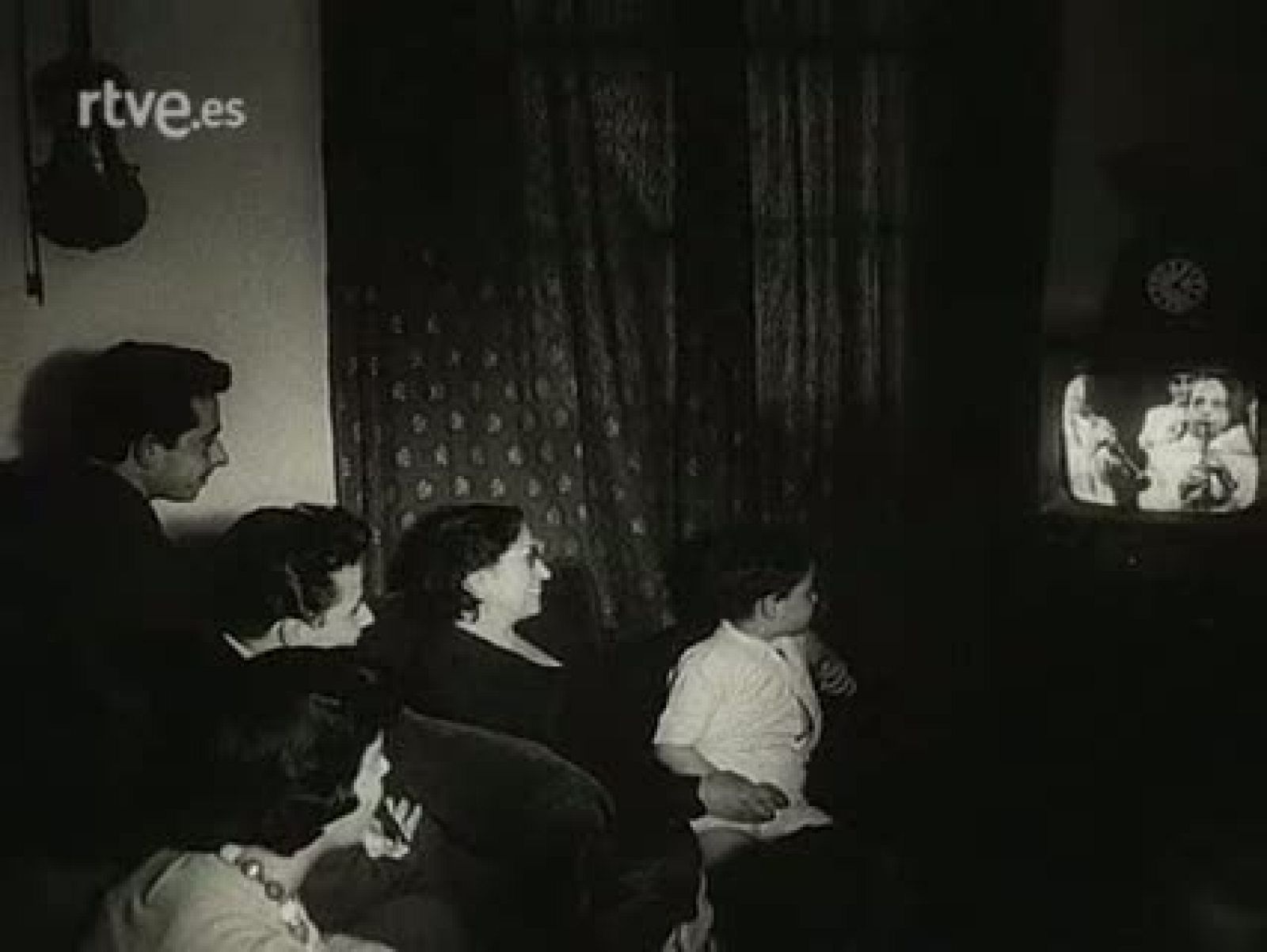 Las primeras imágenes en TVE