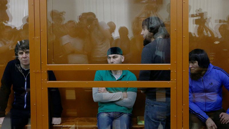 Declaran culpables a los cinco chechenos acusados del asesinato del opositor ruso Boris Nemtsov