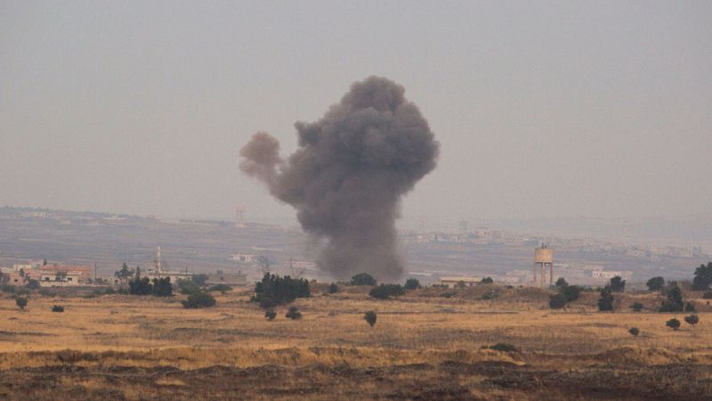 Israel ataca una posición de artillería siria tras recibir disparos en los Altos del Golán