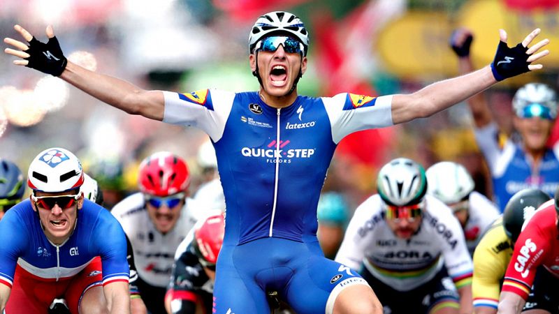 Kittel gana al esprint en la primera oportunidad de este Tour