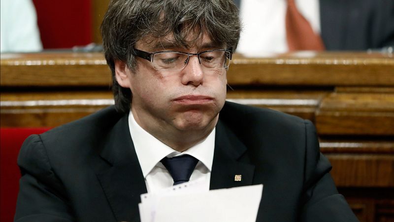 Puigdemont, ante una inhabilitación del Constitucional: "Al día siguiente vendré a trabajar igual"