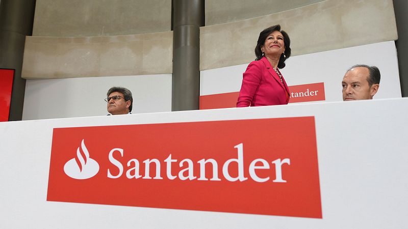El Banco Santander amplía capital en algo más de 7.000 millones con un importante descuento