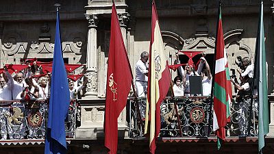 El Gobierno afirma que la legislaci�n vigente no permite que ondee la ikurri�a en el chupinazo