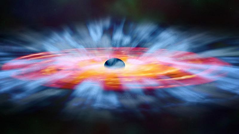 Científicos hallan evidencias de la conversión de un agujero negro en blanco