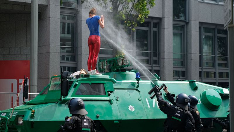 Las protestas incendian Hamburgo en plena cumbre del G20