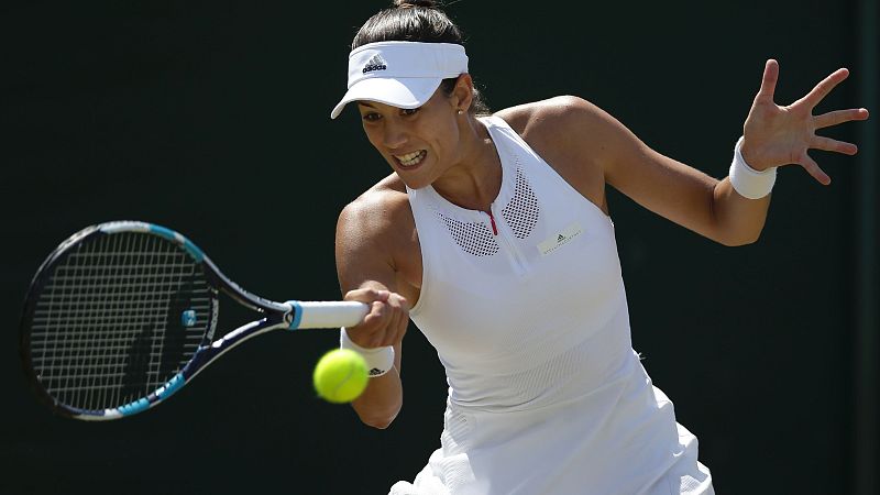 Muguruza, a cuartos de Wimbledon venciendo a la número uno
