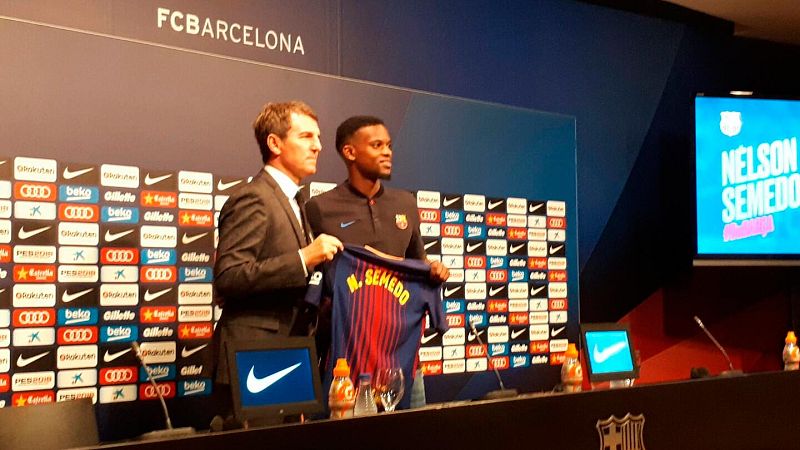 Semedo, segundo defensa portugués en la historia del Barcelona