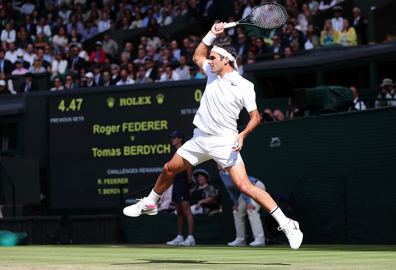 Federer luchará con Cilic por conquistar su octavo Wimbledon