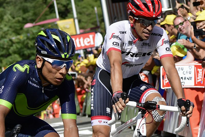 Contador "no tiene nada que perder" y Quintana "no pierde la esperanza"
