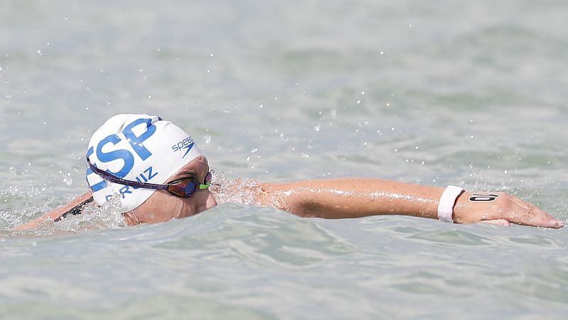 Aurelie Muller revalida su oro en 10km en aguas abiertas