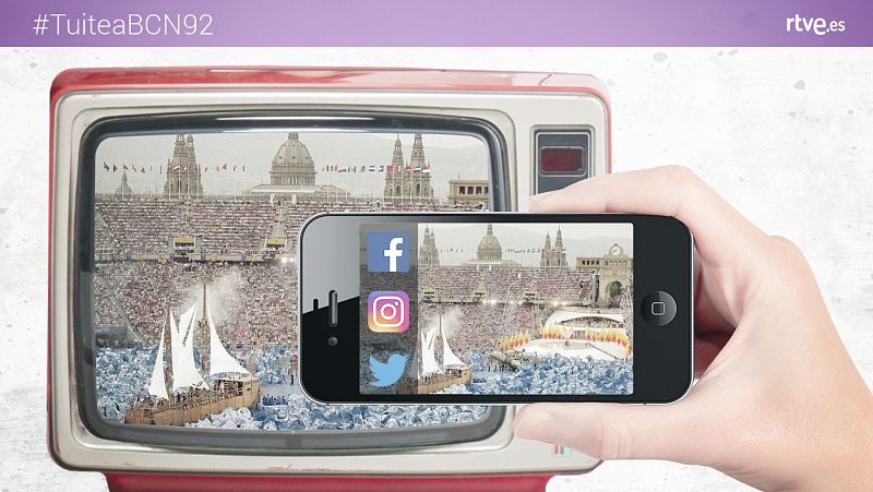 Revive en DIRECTO la ceremonia inaugural de Barcelona 92 en las redes de RTVE. #TuiteaBCN92