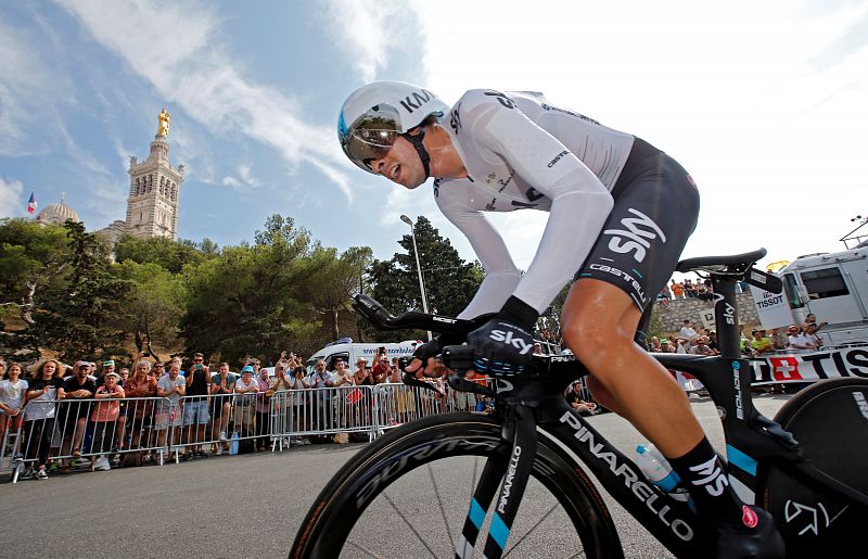 Mikel Landa: "Estoy contento pero no lleno del todo"