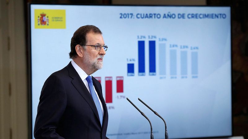 Rajoy: "Hemos recuperado el nivel de riqueza de antes de la crisis"