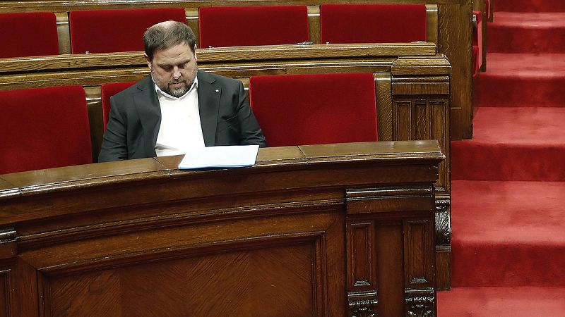 Junqueras asegura que ya informó a Hacienda sobre las supuestas partidas para el referéndum