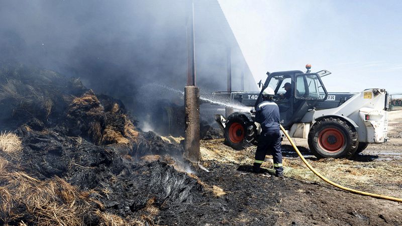 Estabilizado un incendio "intencionado" en Zamora tras calcinar 2.500 hectáreas