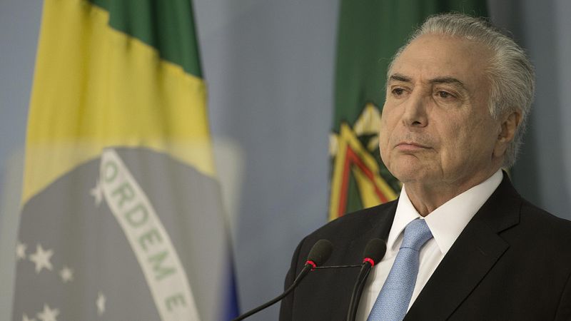 La Cámara de Diputados de Brasil impide que Temer sea enjuiciado por corrupción