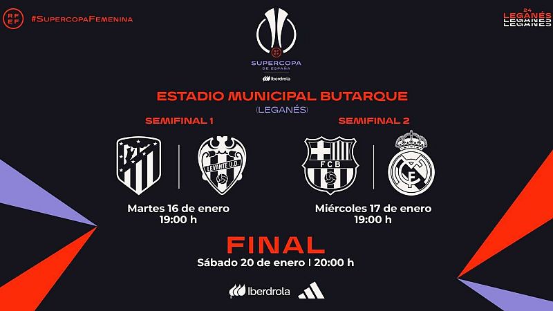 La Supercopa de España Femenina se juega en RTVE