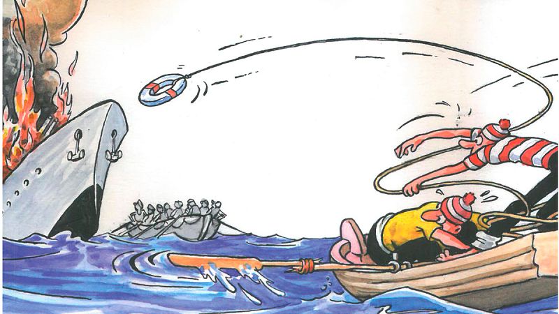 Las mejores viñetas de Josep Coll por el centenario del 'TBO'