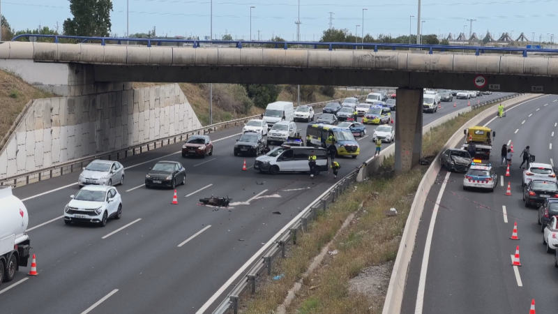 Baixen els morts en accidents de trànsit, però empitjora la sinistralitat dels motoristes