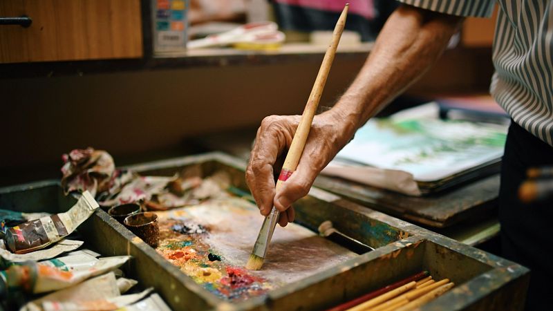 Muere Luis Torras, el pintor más longevo del mundo, a los 111 años