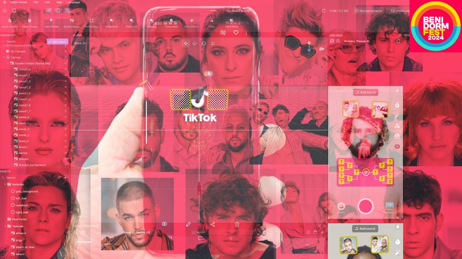 Prueba el filtro del Benidorm Fest y elige a tu concursante favorito de la edici�n